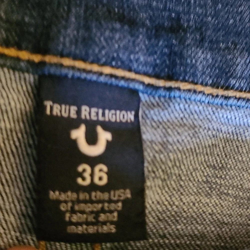 True Religion Skinny Ankle Jeans - 36x32 - Picture 4 of 6